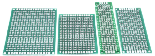 Baquela Universal. Placa prototipo de doble cara, placa de circuito PCB Universal DIY, 2x8 cm