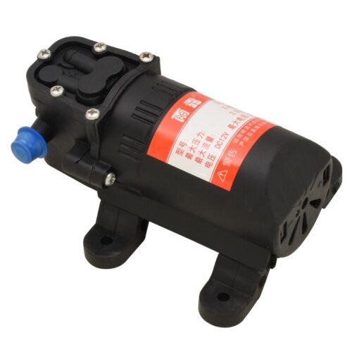 Bomba de agua eléctrica de diafragma para riego, agricultura y lavado de coche. Opera con DC 12V produce 70PSI de presión 3.5L min. - Image 2