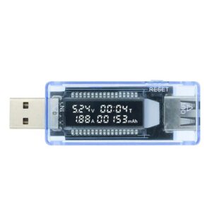Probador de capacidad de corriente y medidor de voltaje puerto USB