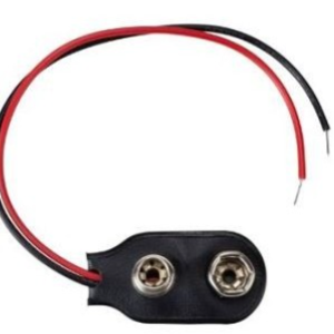 Conector Broche Pila Cuadrada 9V Sin Conector De Salida