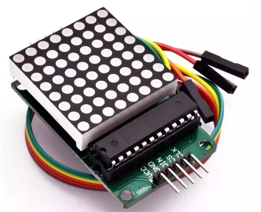 Display Matriz De Puntos Led 8x8 Controlador Max7219 Arduino
