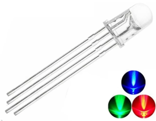 LED RGB Ánodo Común 5mm