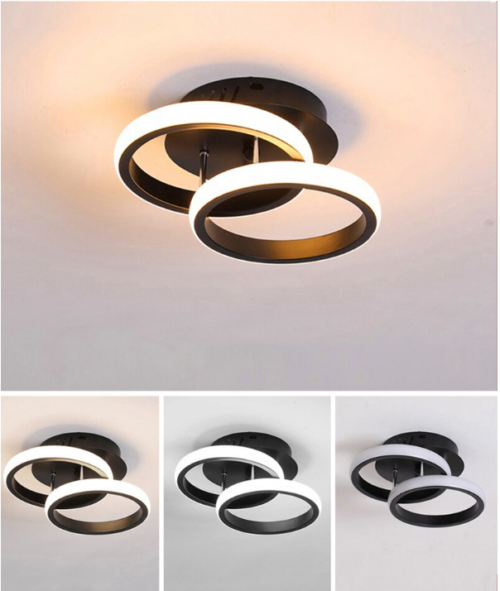 Lámpara LED de anillos  de Saturno. Luz regulable. Decorativa para hogar.