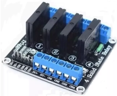 Modulo Relevo estado sólido de 4 Ch Arduino