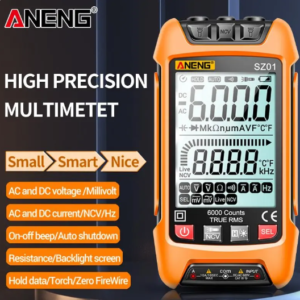 ANENG-multímetro Digital inteligente SZ01 SZ02, herramienta de mano multifuncional de alta precisión, instrumentos de mantenimiento de electricista, resistente a la temperatura