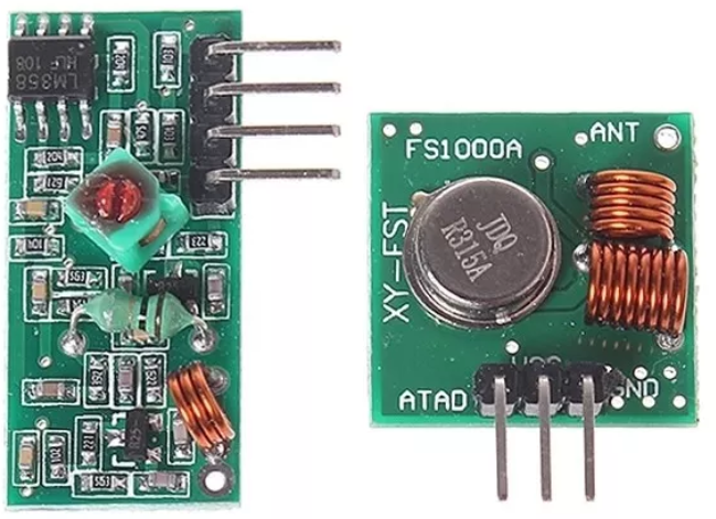 Pareja Transmisor Receptor RF 315mhz