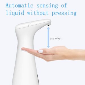 Dispensador automático de jabón líquido. Dispensador de jabón infrarrojo.