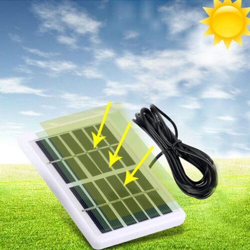 Bombilla LED de 7W con panel solar para exteriores, luz colgante portátil impermeable para jardín, senderismo, pesca, luces de emergencia. - Image 4