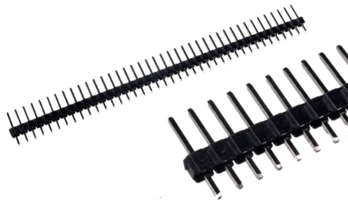Header macho-macho x 40 pines. 2,54 mm
